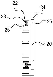 Template demoulding device for building site