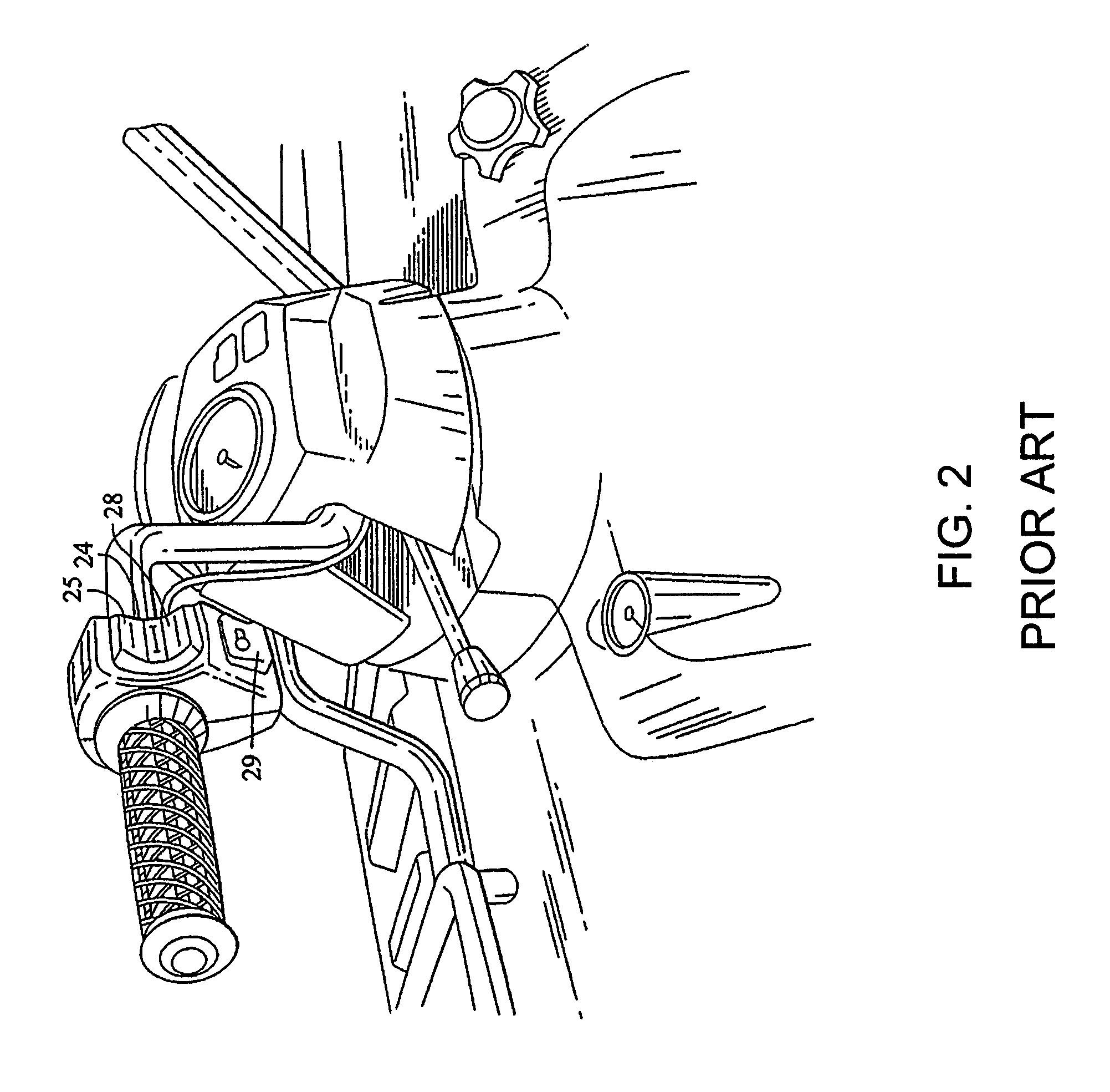 All terrain vehicle (ATV) having a rider interface for electronic or mechanical shifting