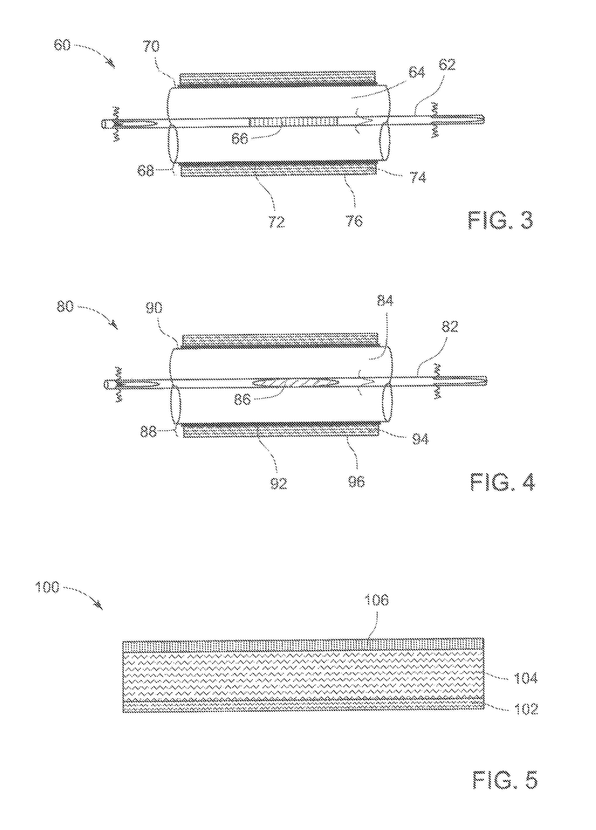 Nano-structured trampoline fiber gas sensor