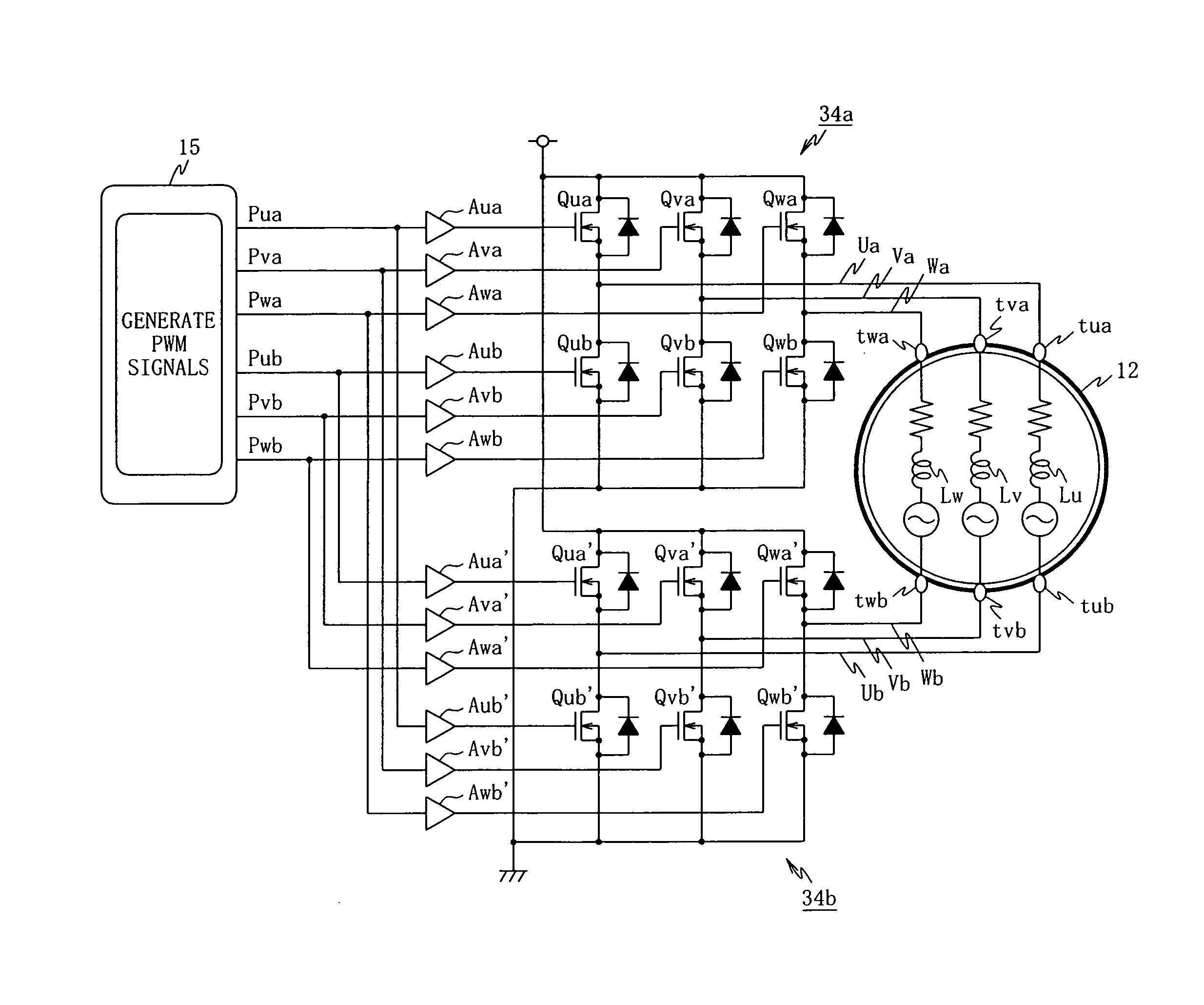 Unconnected Motor, Drive Control Device Thereof, And Electric Power Steering Device Using Drive Control Device Of Unconnected Motor