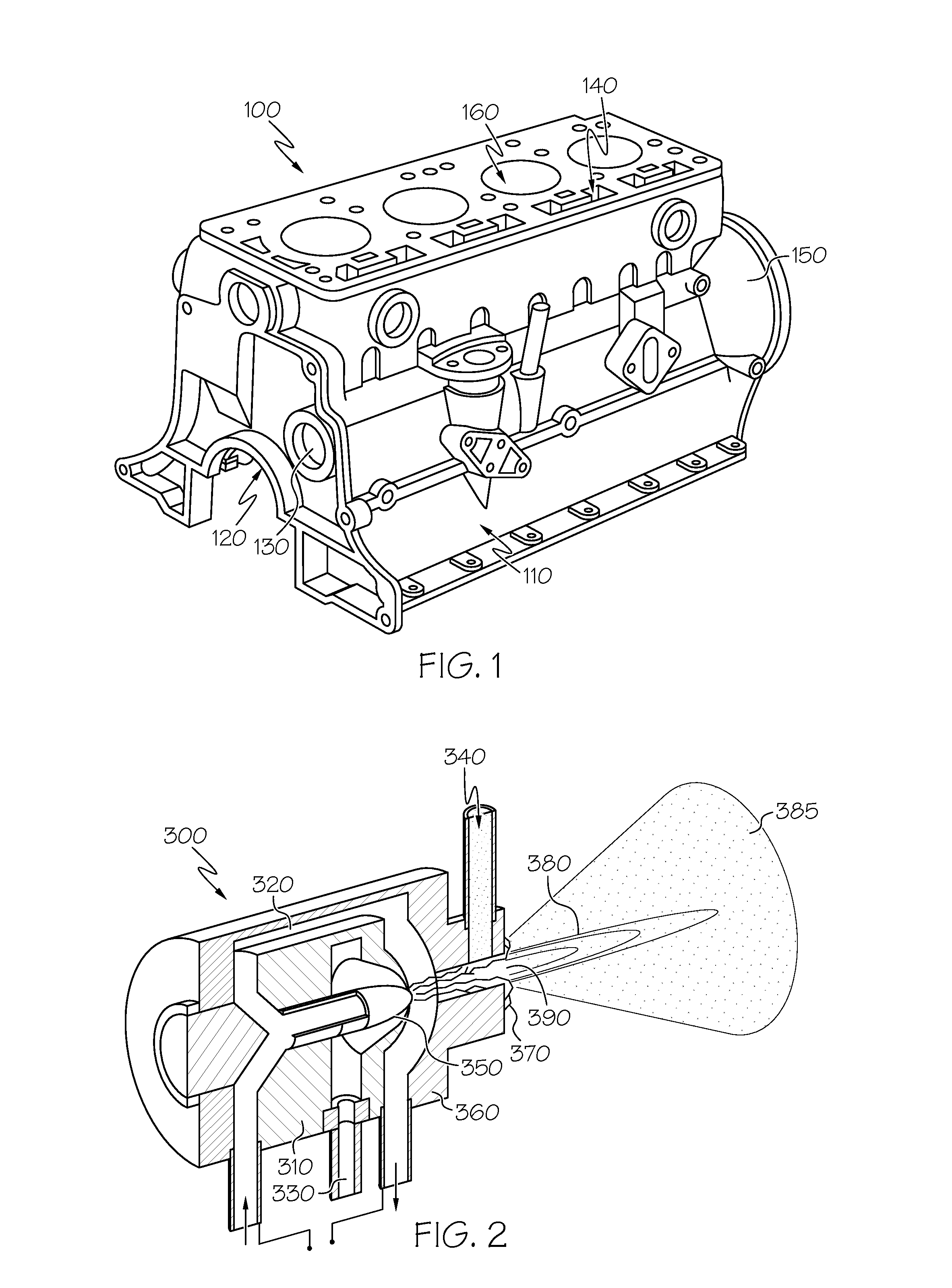 Surface activation by plasma jets for thermal spray coating on cylinder bores