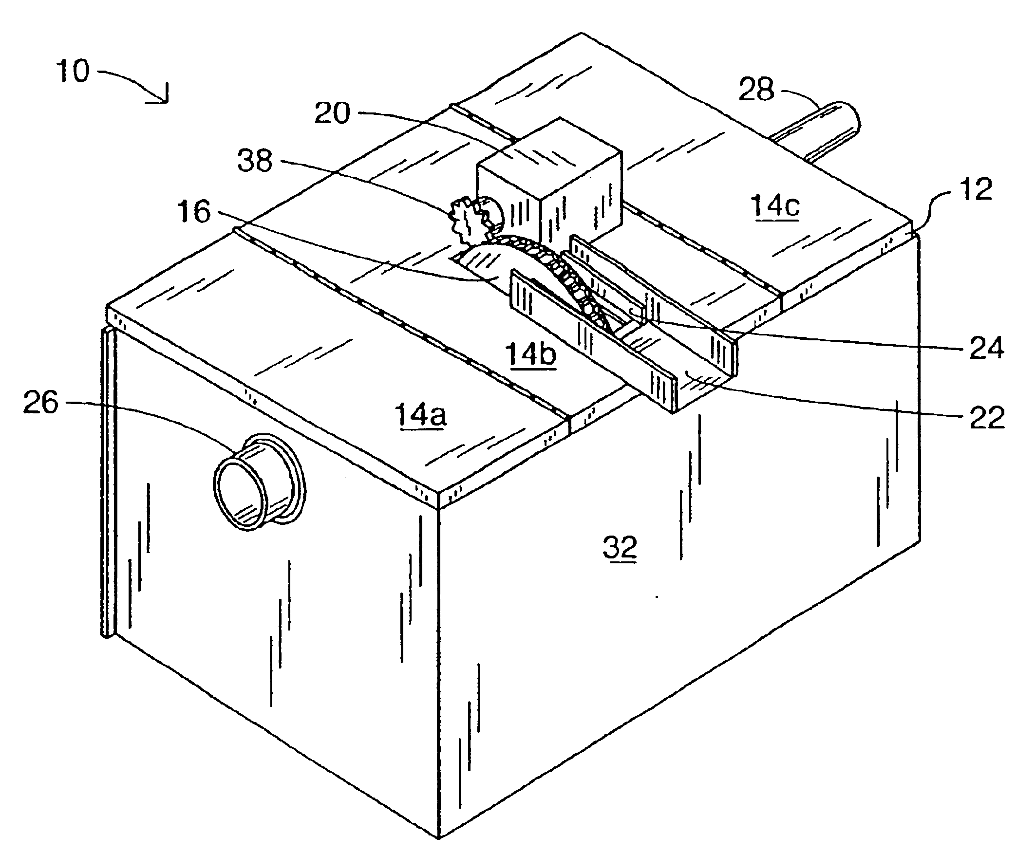 Low cost grease removal system