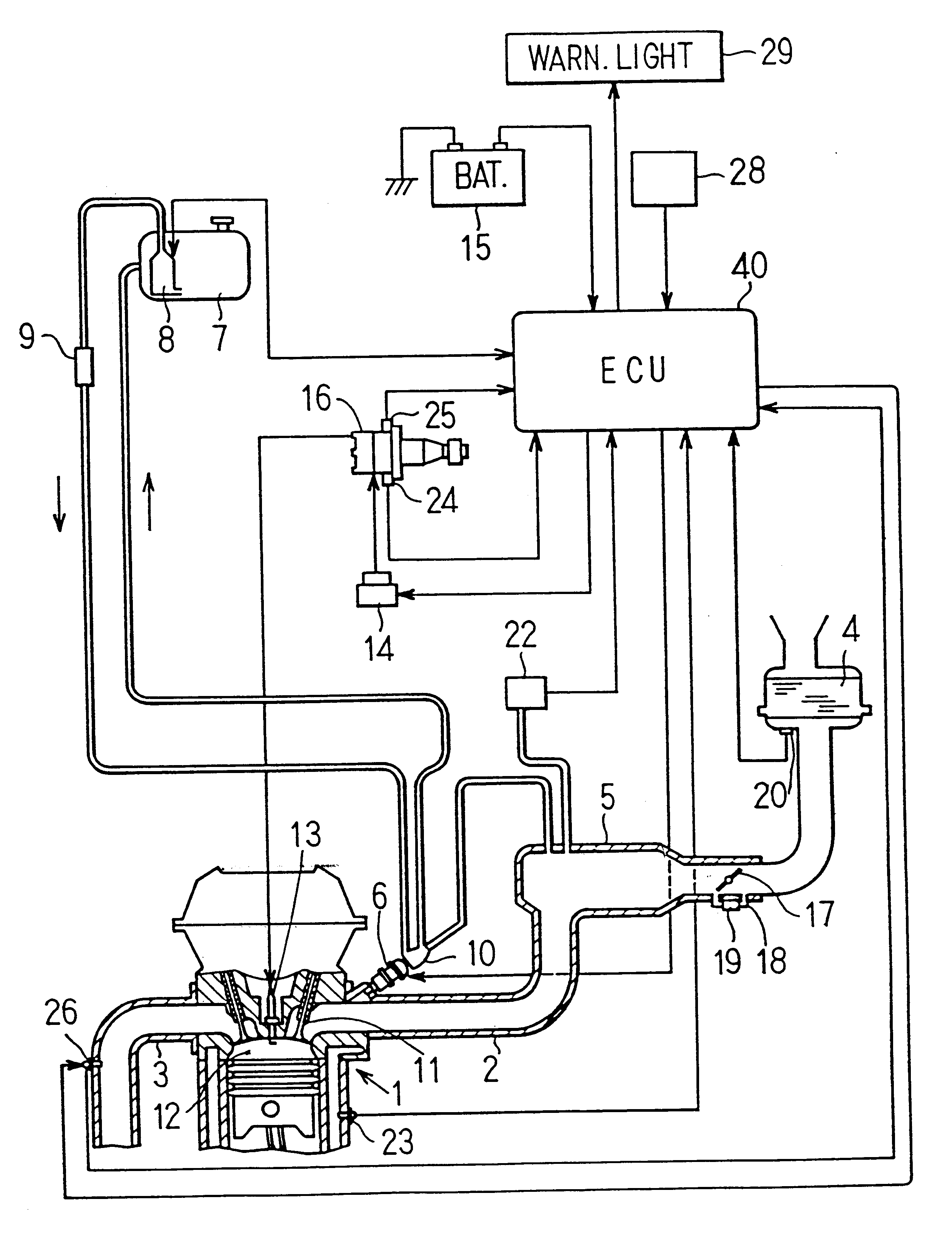 Oxygen concentration detecting apparatus