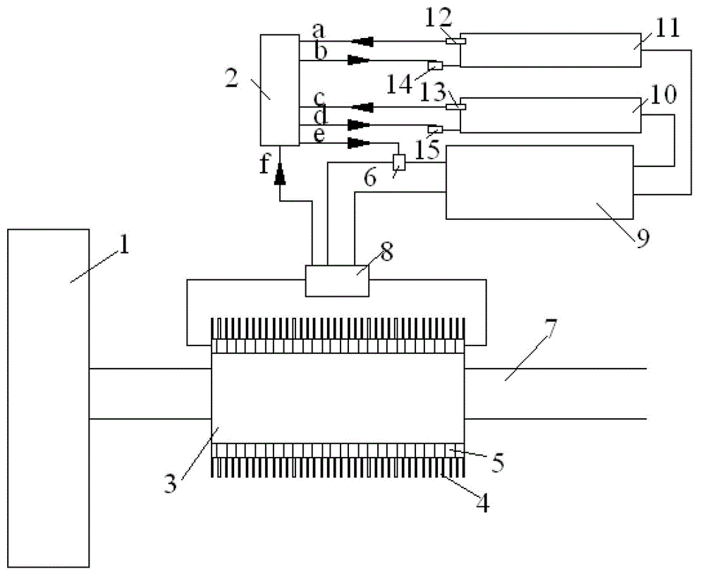 Device and method for preparing hydrogen and oxygen by utilizing waste heat of tail gas to perform temperature difference generation