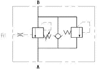 Mechanical balance valve with foldable cantilever crane