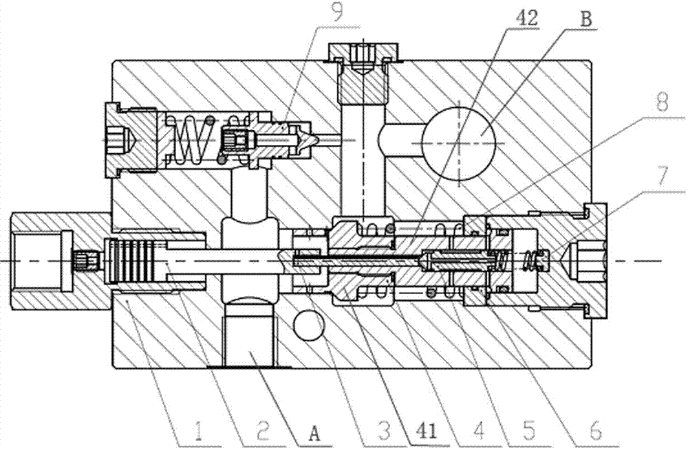 Mechanical balance valve with foldable cantilever crane