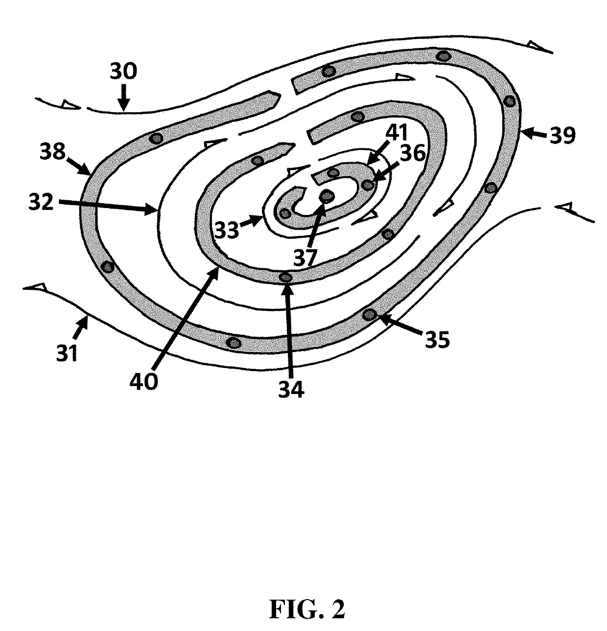 Self-powered, self-propelled computer grid with loop topology