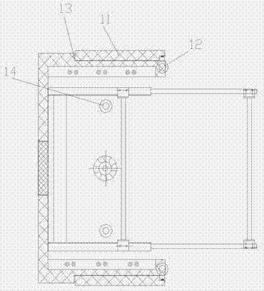 Automatic clothes hanging wardrobe