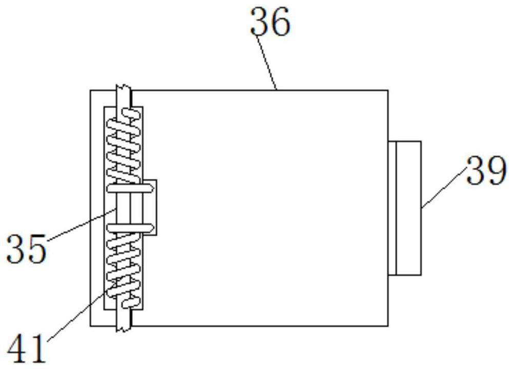 Roadbed underground grouting reinforcement device for road construction