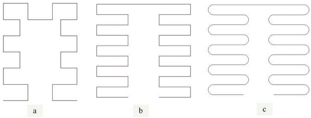 RFID electronic tag, radio frequency antenna and preparation method based on fractal spring structure