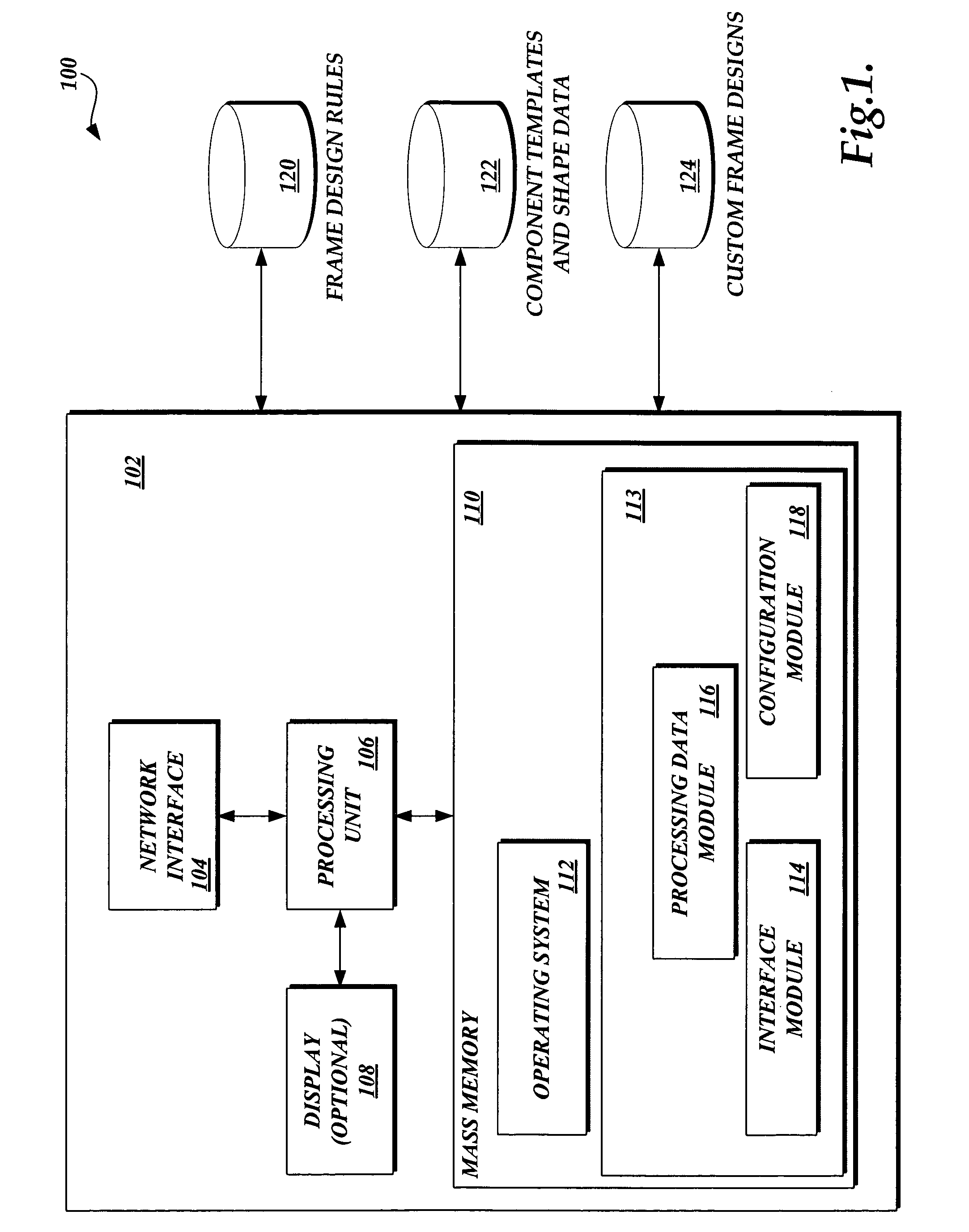 System and method for automating the generation of manufacturing frame designs