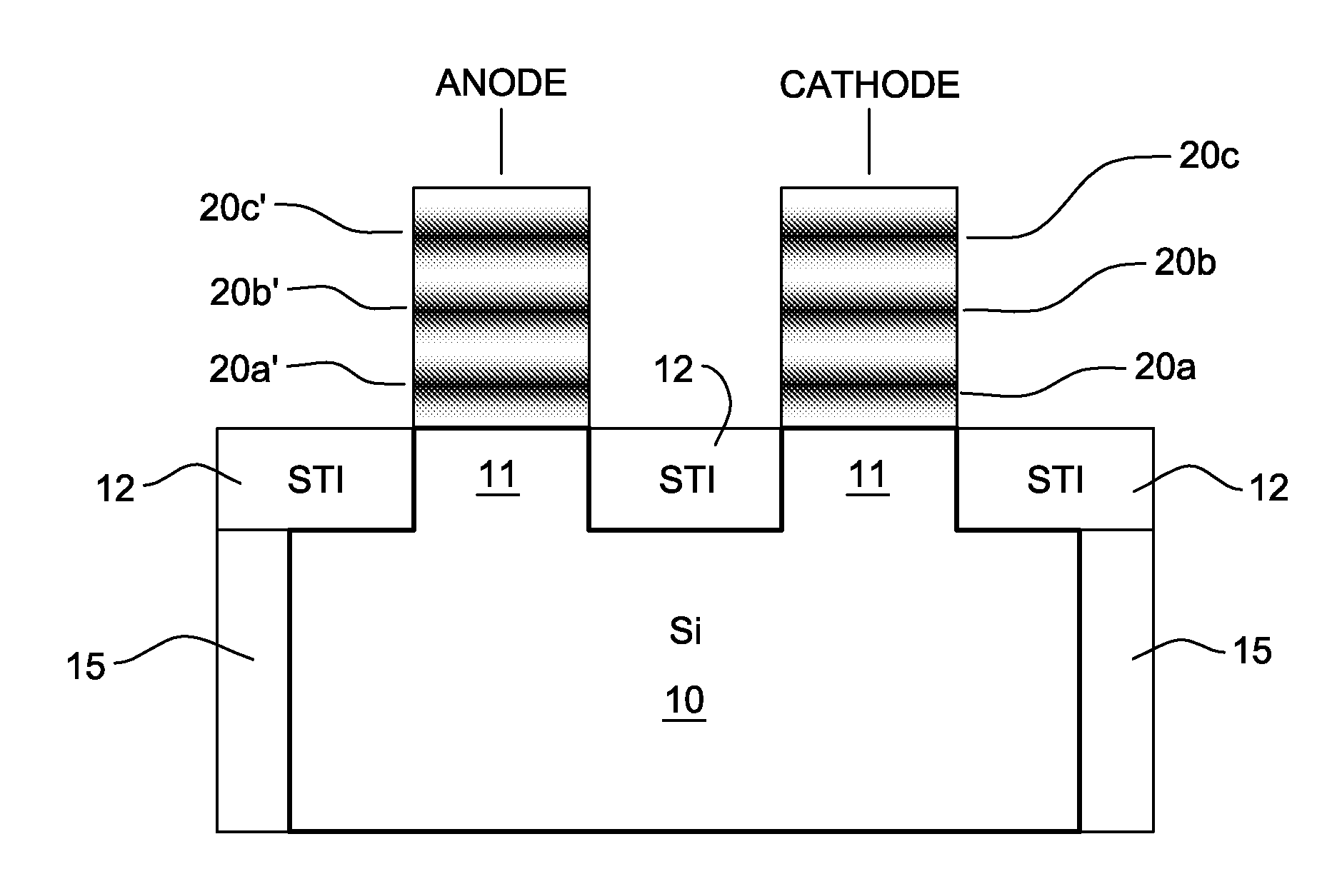 Silicon germanium heterostructure barrier varactor