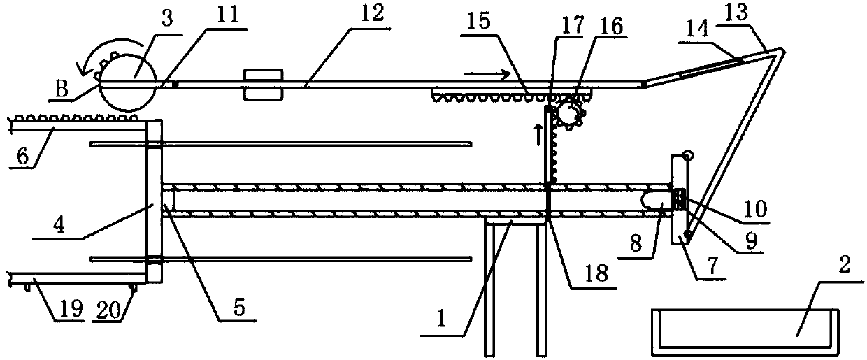 Cutting equipment for hardware pipe fitting