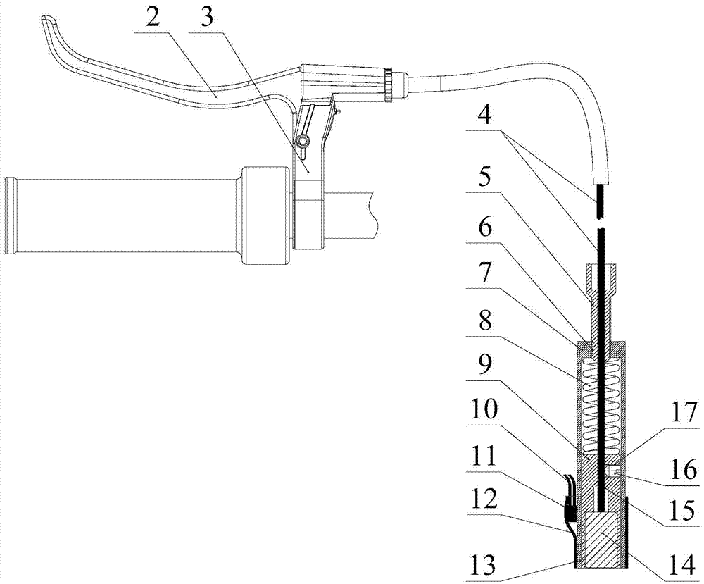 Braking mechanism for electric bicycle