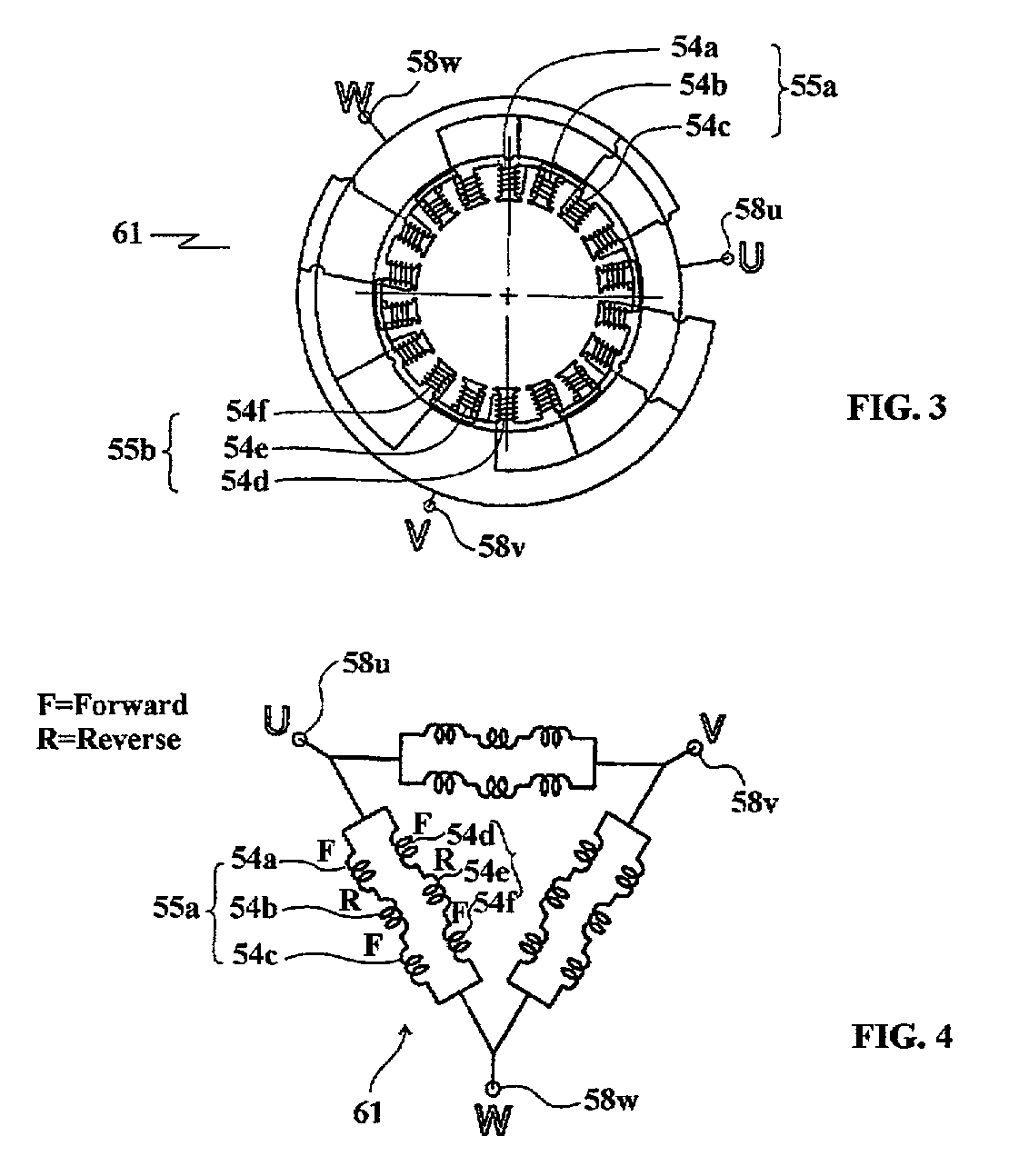 Permanent magnet type three-phase AC rotary electric machine