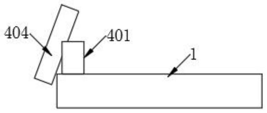 Auxiliary installing equipment for semi-embedded wallboard