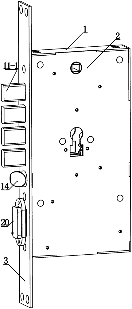 A smart lock structure