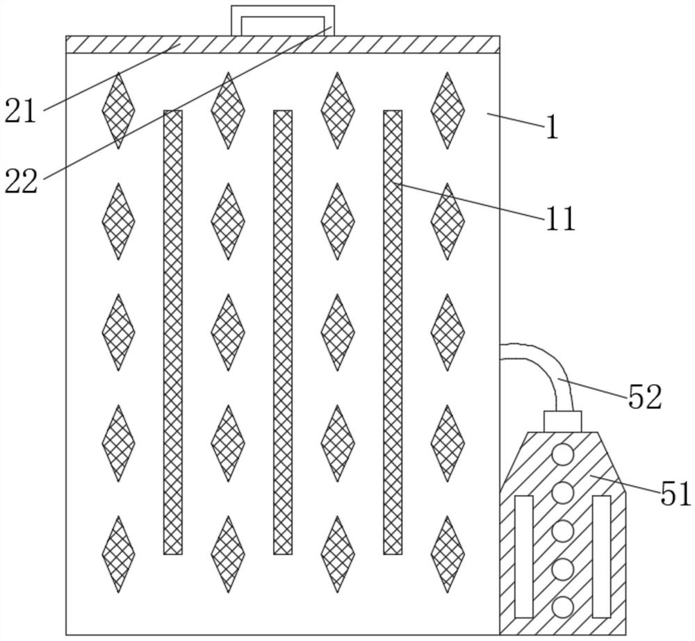 Hot-air blow-drying device for circuit board