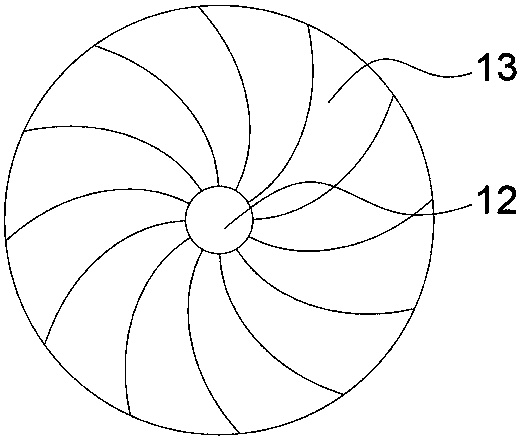 Chitin raw material pulverizing device