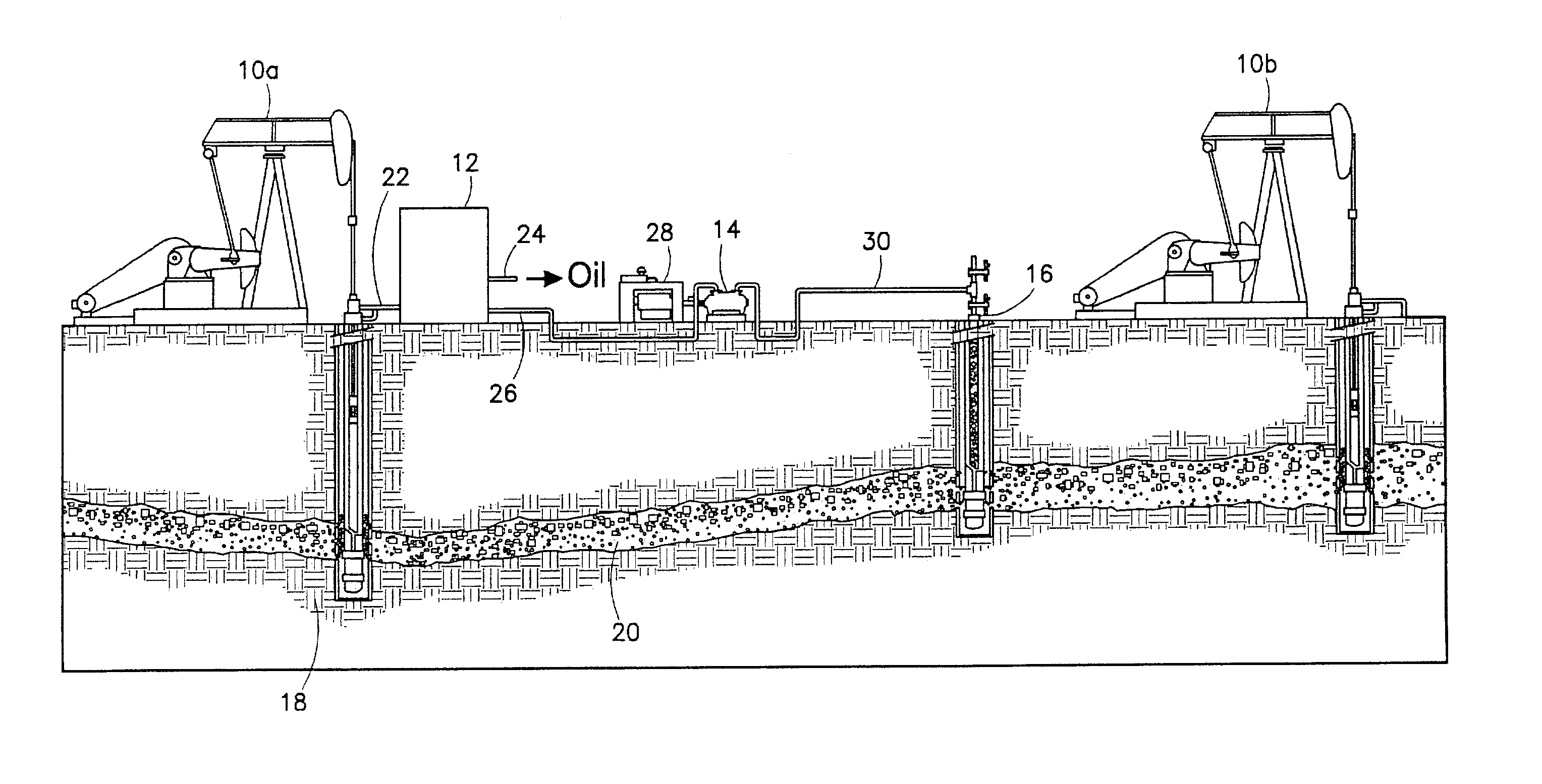 Material testing system for turbines