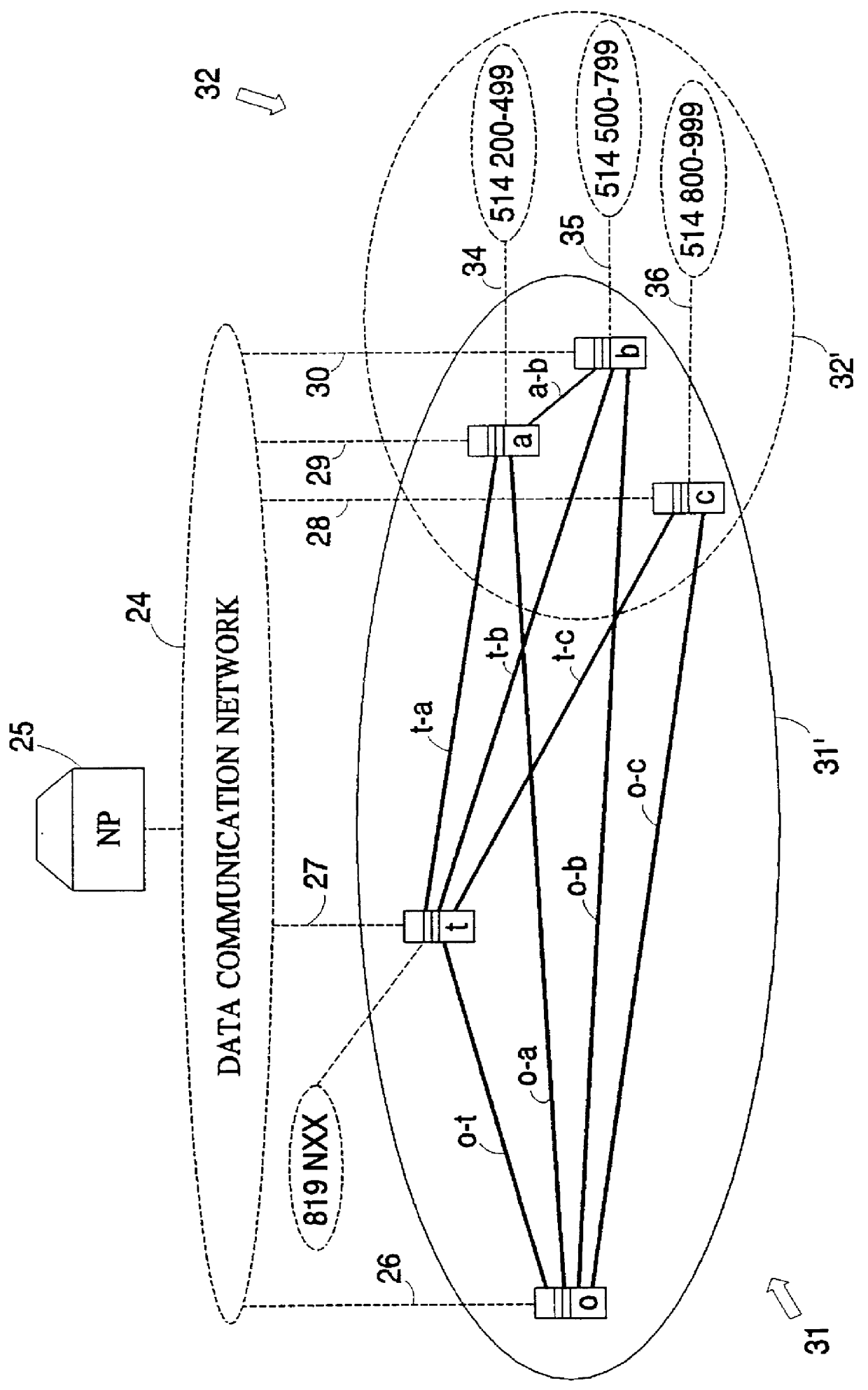 Dynamically controlled routing using dynamic management of intra-link traffic to virtual destination nodes