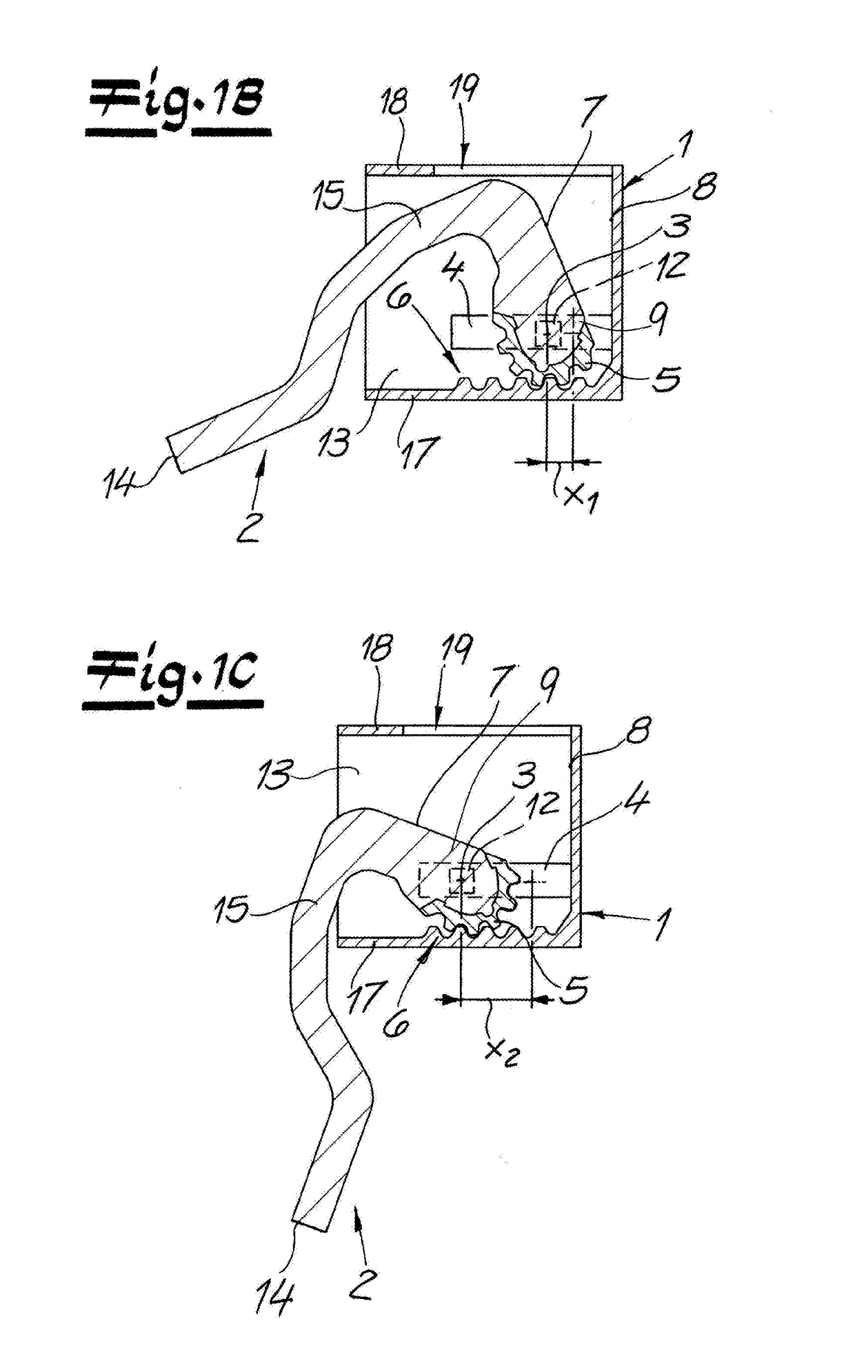 Door or window hinge