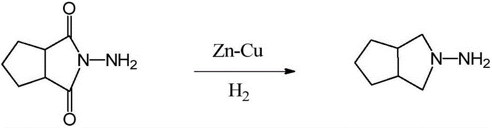 Preparation method of gliclazide side chain and preparation method of gliclazide