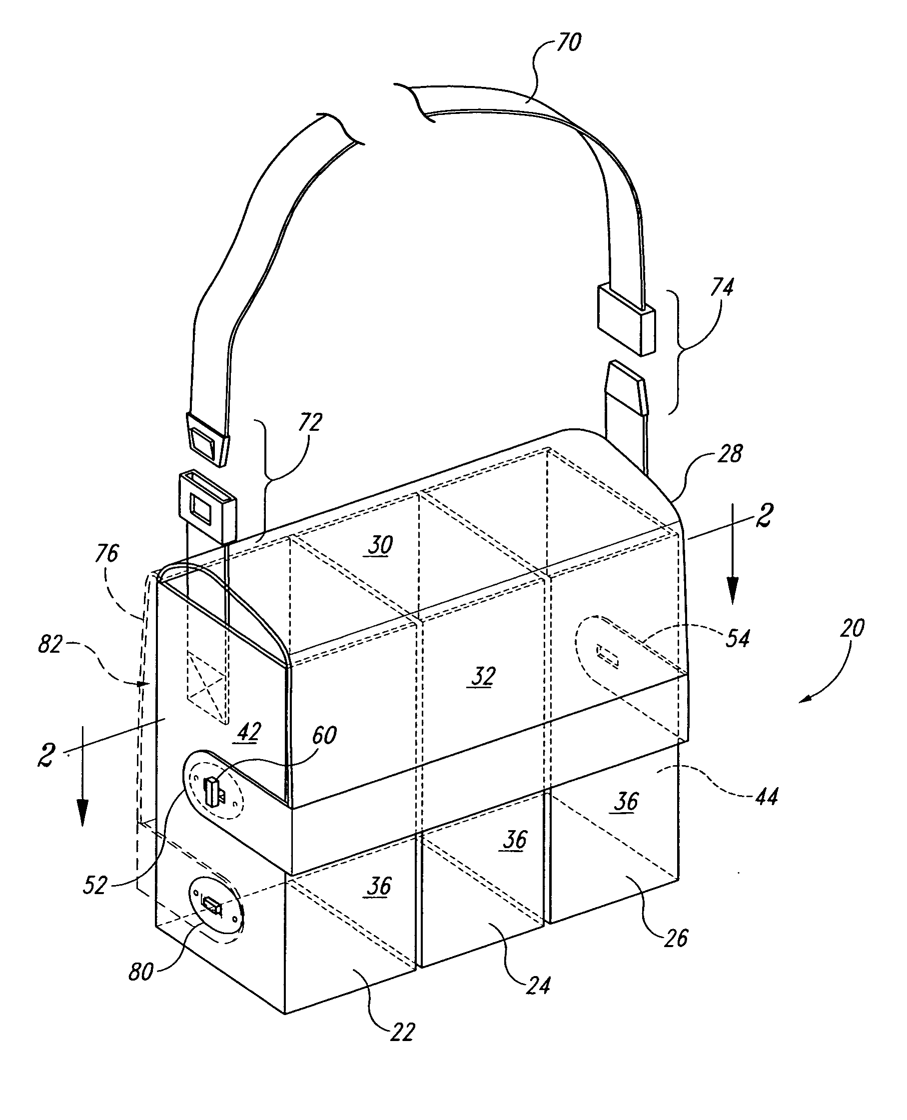 Convertible camera kit bag