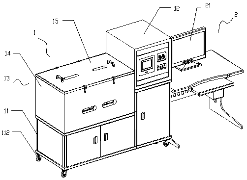 Friction coefficient measuring device