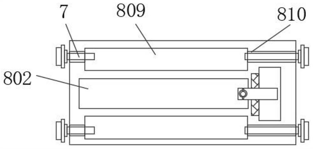 Mechanical part drilling device with fixing mechanism