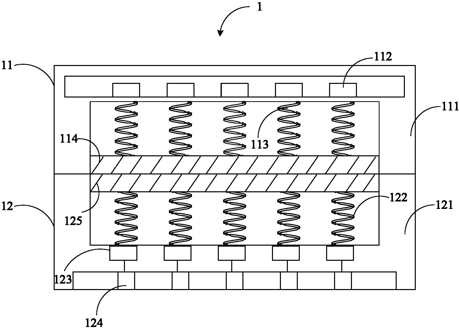 LED (Light-Emitting Diode) lamp based on discrete wireless power supply