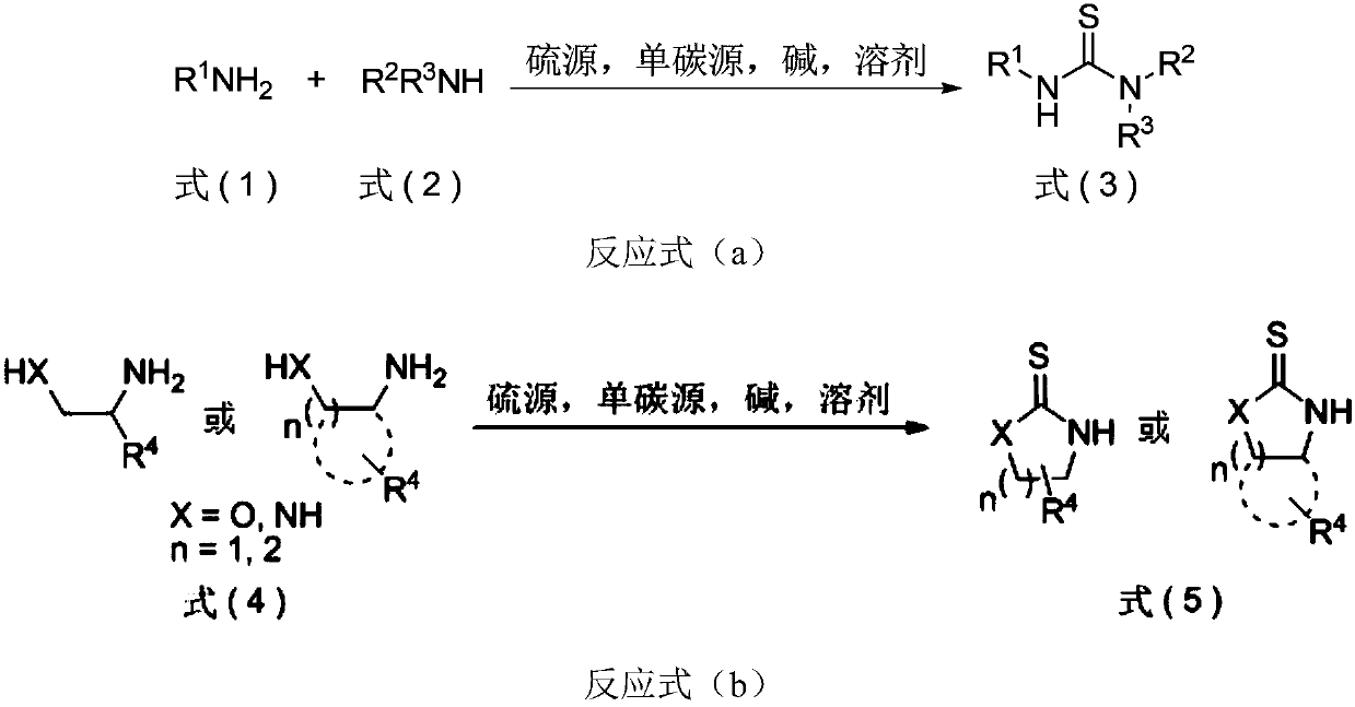 Thiourea and oxazolidinethione compounds and their synthesis method and application