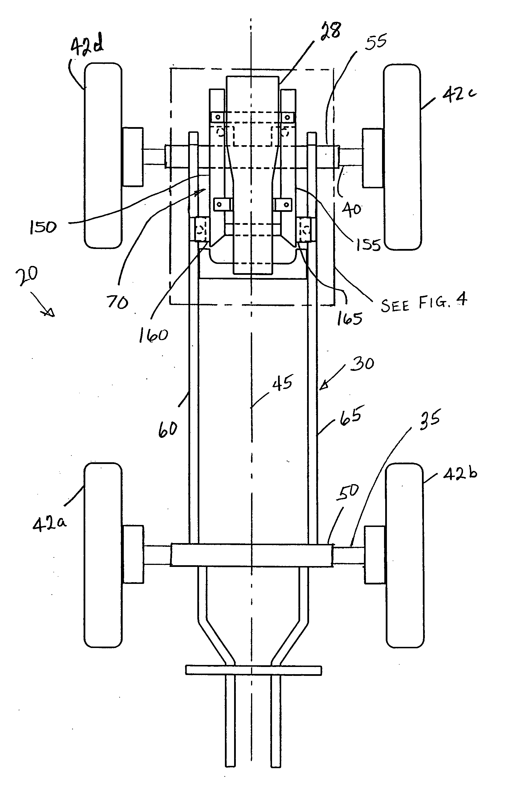 Engine subframe mounting arrangement