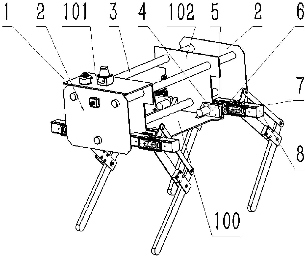 Assisted robot suitable for steel-making workshop