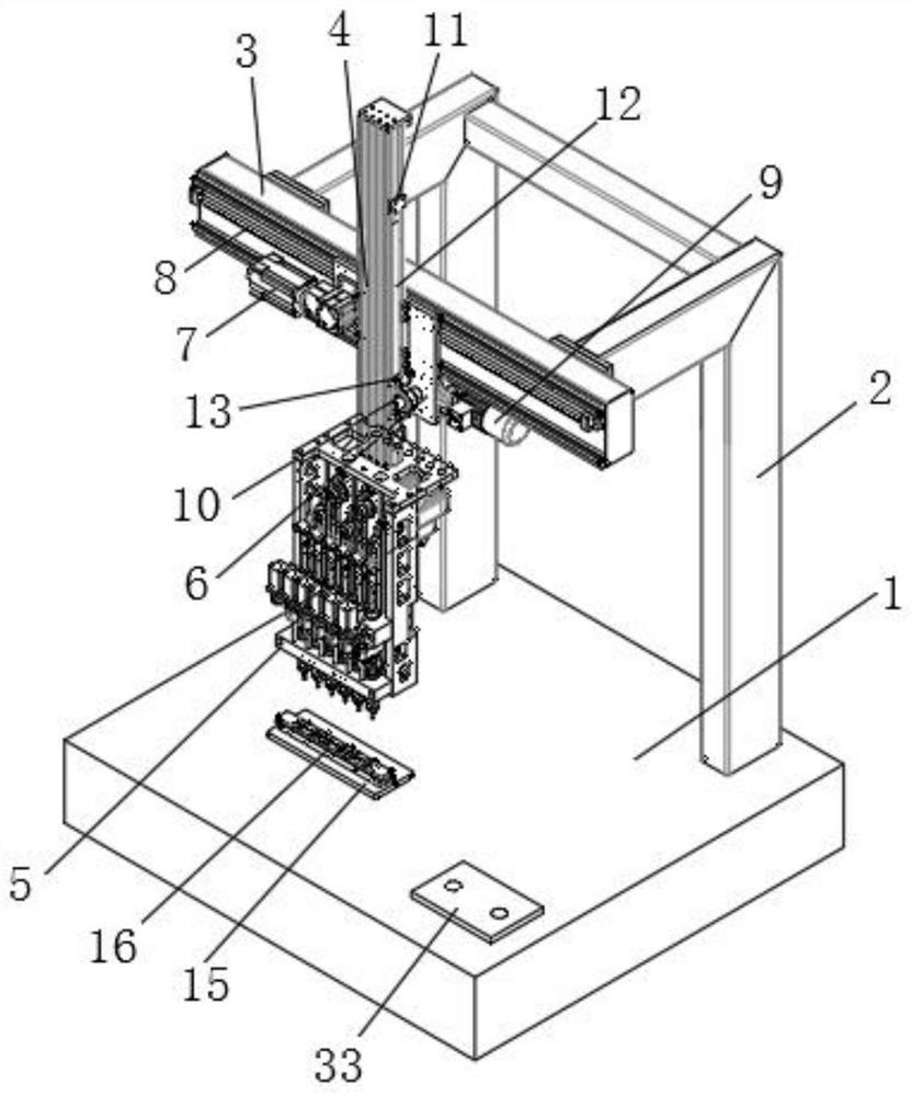 Semiconductor element sorting and testing all-in-one machine