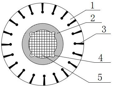 Diamond milling tooth for pavement longitudinal milling machine