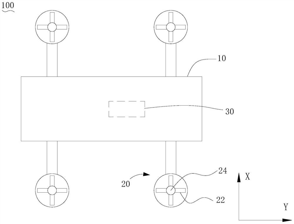 Multi-rotor unmanned aerial vehicle, control method and control device thereof and computer readable storage medium