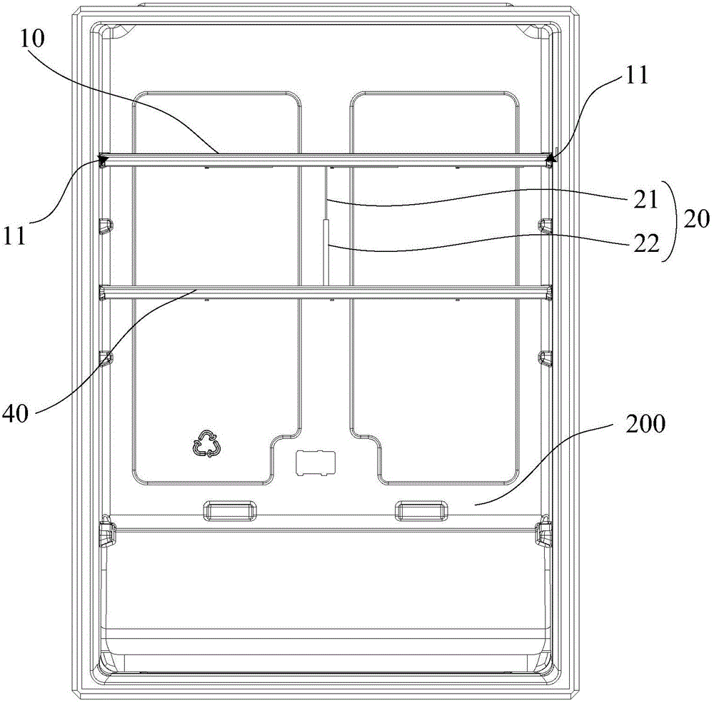 Shelf and refrigerator