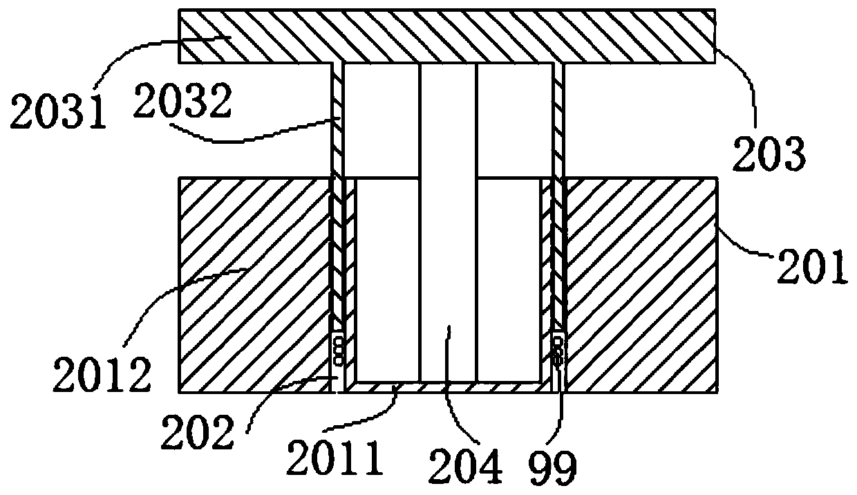 Equipment for mounting dart target coil and burying method for dart target coil