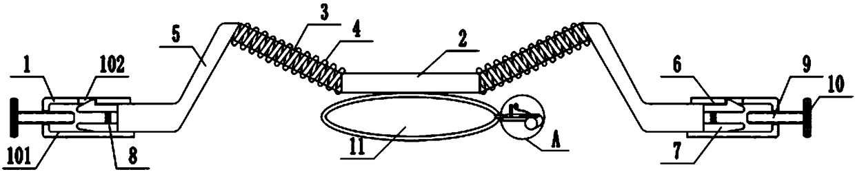 Automobile luggage rack