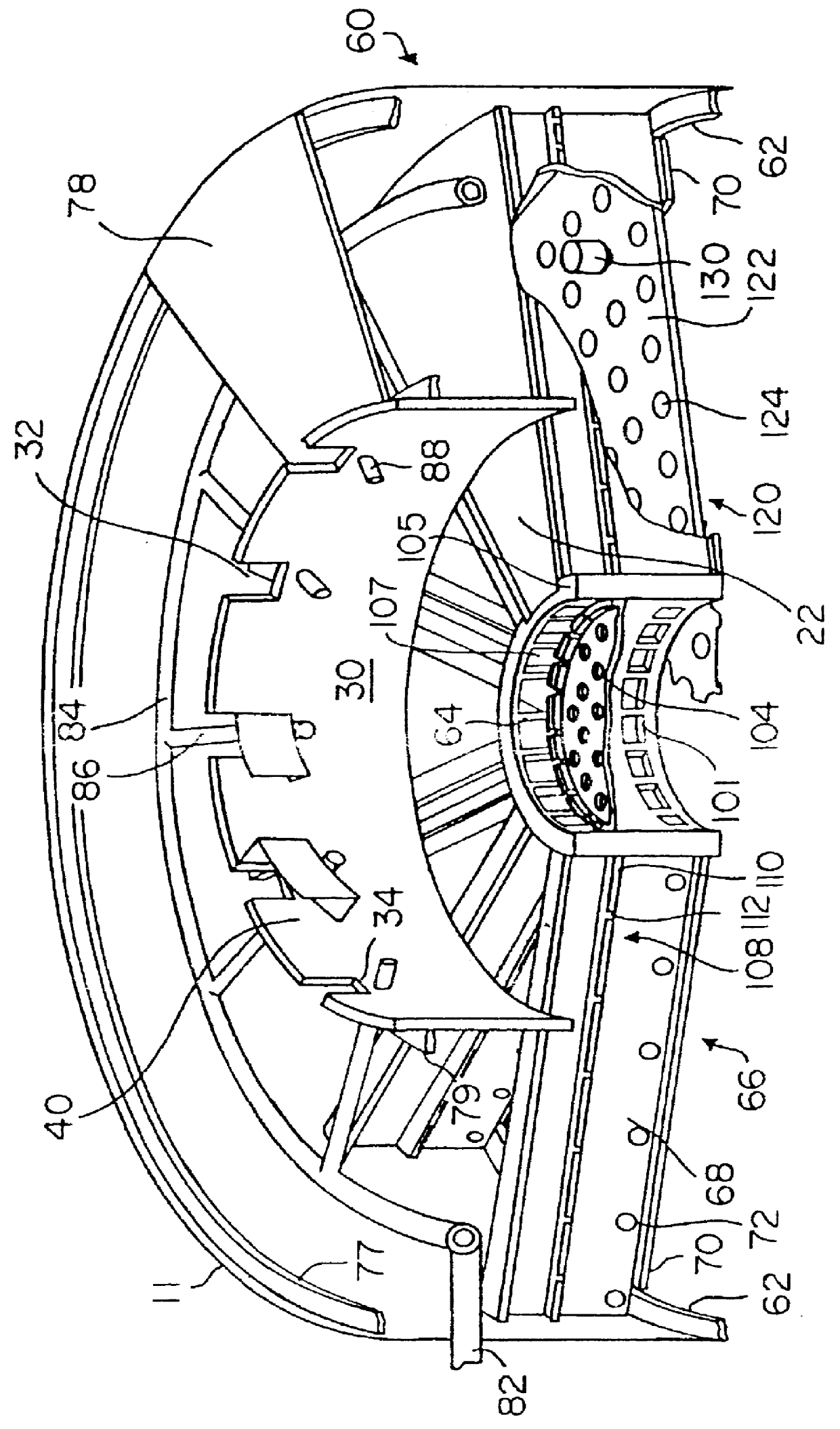 Reactor distribution apparatus and quench zone mixing apparatus