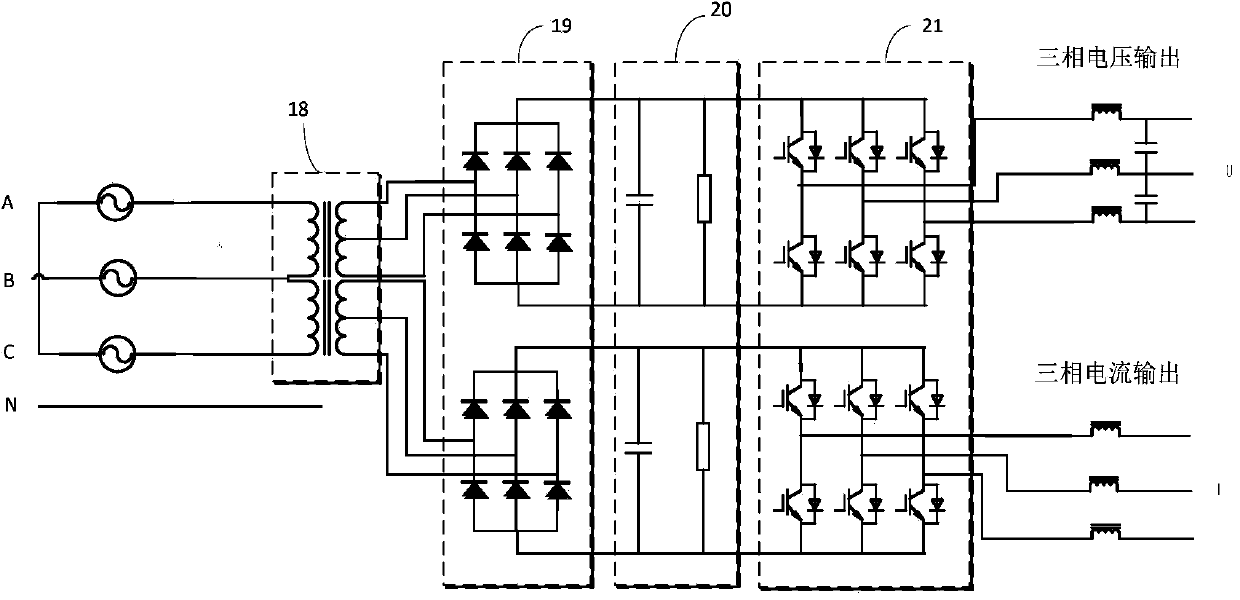 Time-delay characteristic testing device and method of digital substation secondary signal transmission system