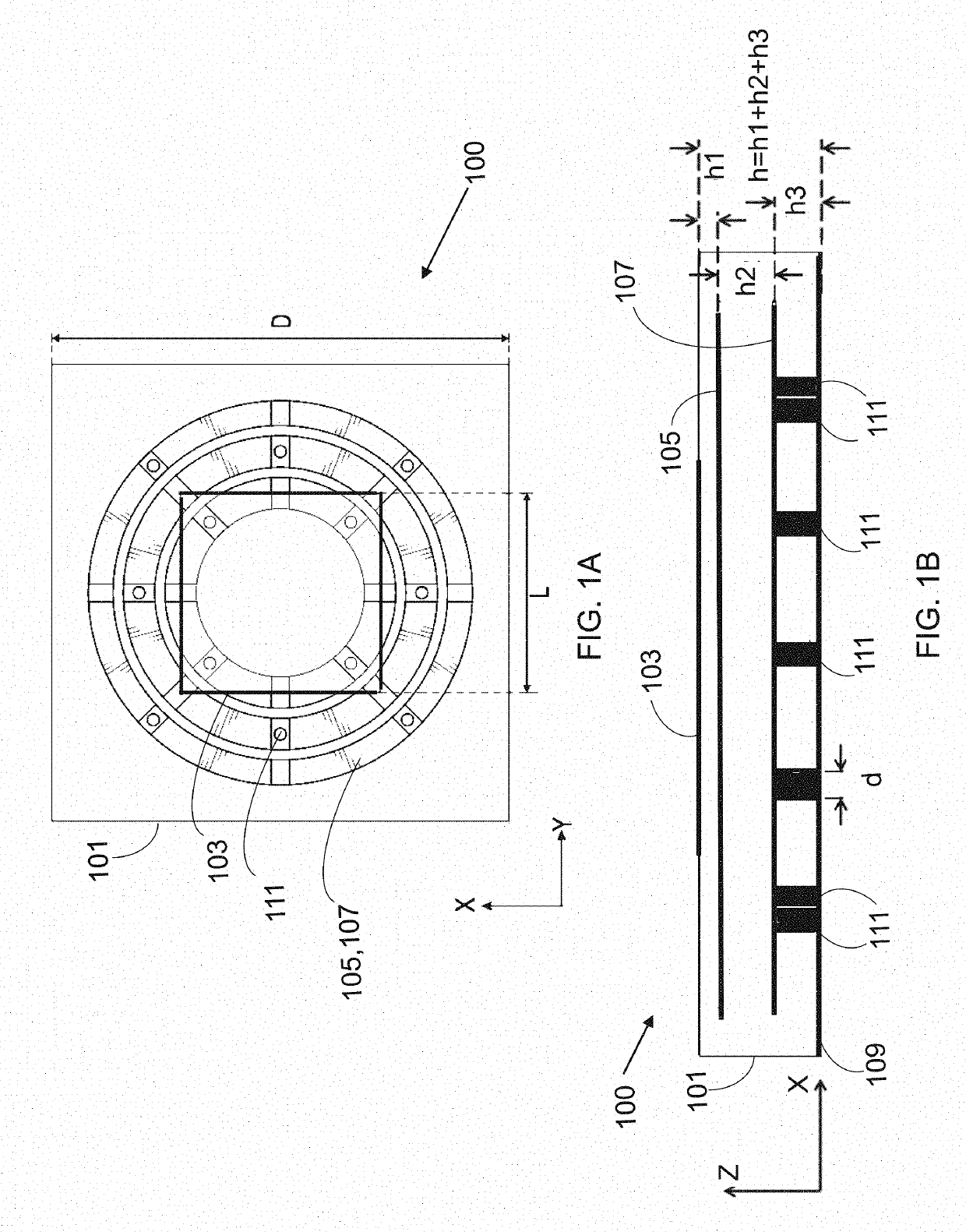 Integrated antennas and phased arrays with mode-free electromagnetic bandgap materials