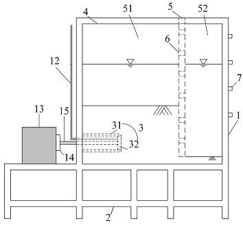 Device and method for testing three-dimensional damage mode of tunnel face soil of cross-river and cross-sea shield tunnel