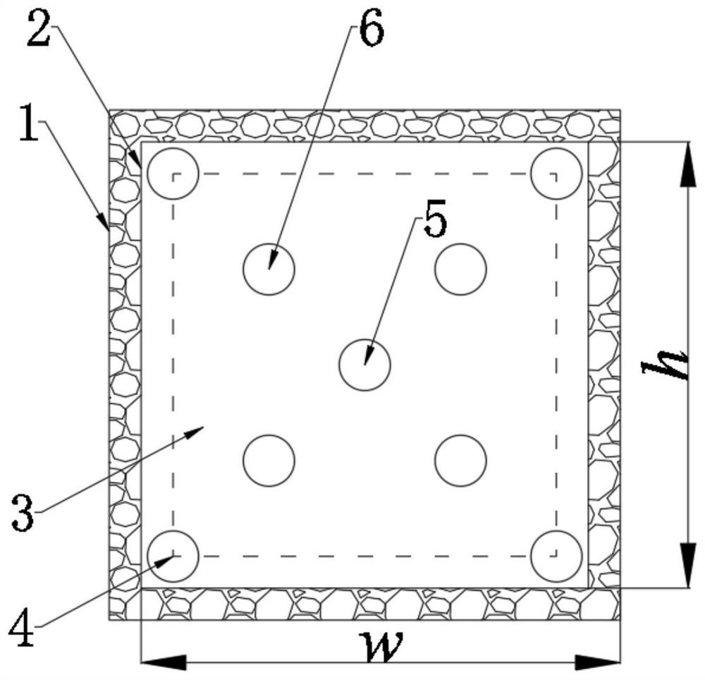 Controlled blasting construction method of beam nest on vertical shaft wall