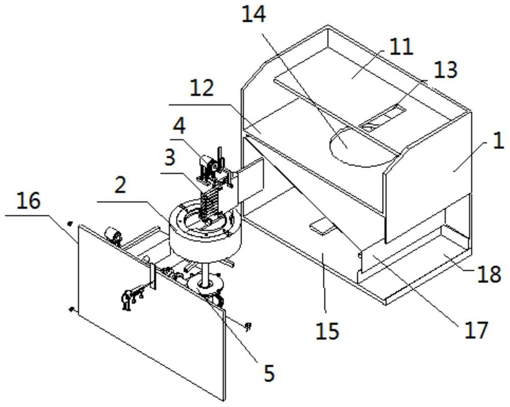 Traditional Chinese medicine slicing machine with medical inner arc blade