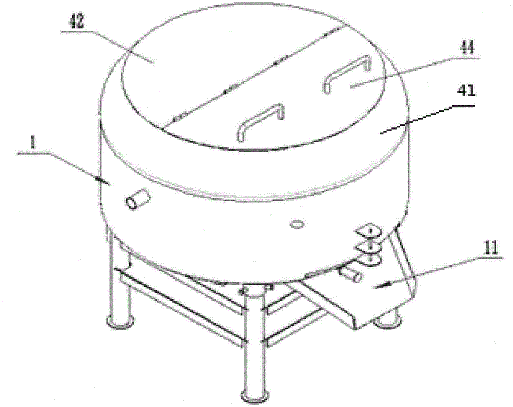 Solid phase dual-dynamic enzymolysis fermentation technology for feed raw materials