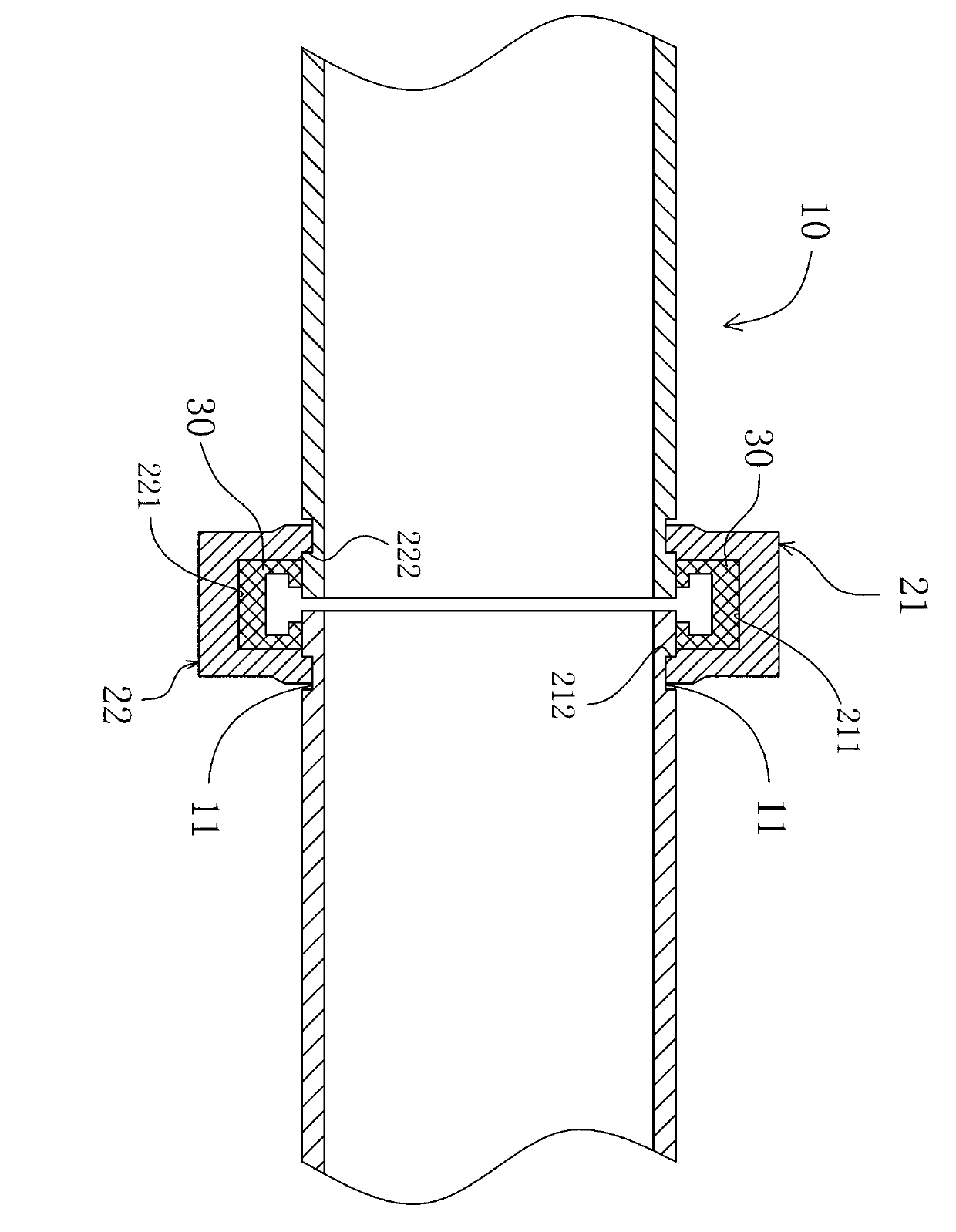 Installation method of firefighting pipe fitting