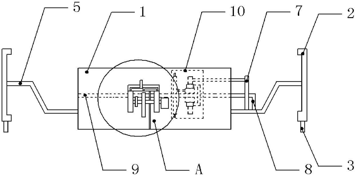 River channel garbage dredging device