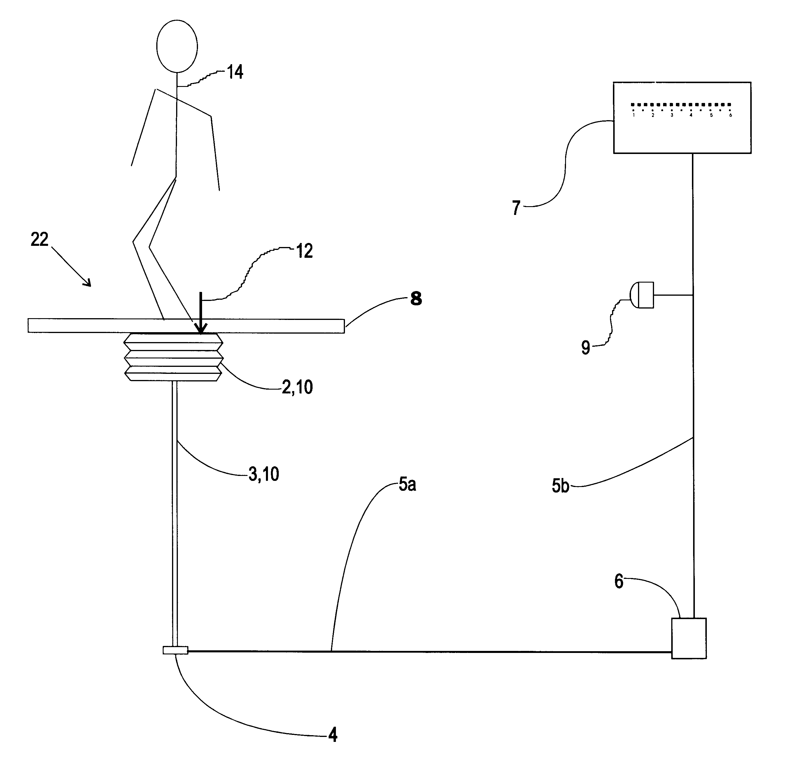 System of impact measurement and display